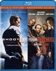 Shooter / Four Brothers (Double Feature) (Paramount) (Blu-ray) (Bilingual) (Black Spine)