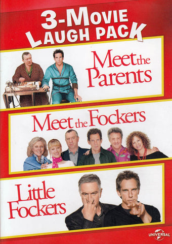 Meet The Parents / Meet The Fockers / Little Fockers (3-Movie Laugh Pack) DVD Movie
