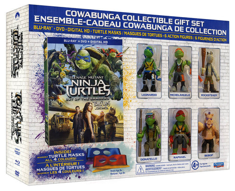 TMNT: Out of the Shadow (Cowabunga Collectible Gift Set)(Boxset)(Blu-ray)(Bilingual) BLU-RAY Movie