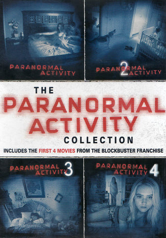 The Paranormal Activity Collection (4-Movie Collection) (Keepcase) (Paramount) DVD Movie