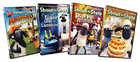 Shaun The Sheep Collection #3 (4 pack) (Boxset) DVD Movie