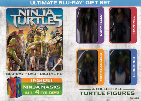 Teenage Mutant Ninja Turtles (Blu-ray + DVD) (Ultimate Blu-ray Gift Set) (Boxset) (Blu-ray) BLU-RAY Movie