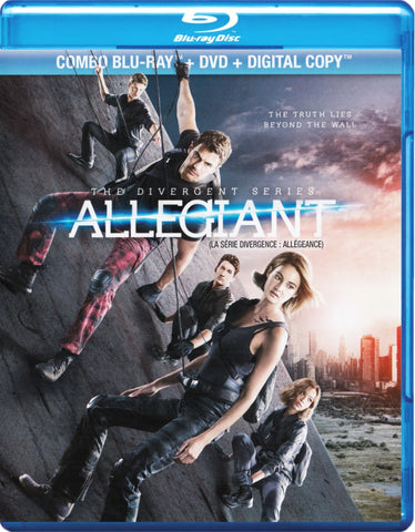 The Divergent Series - Allegiant (Blu-ray + DVD + Digital Copy) (Blu-ray) (Bilingual) BLU-RAY Movie