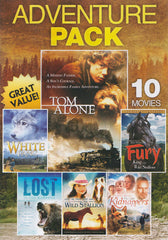 Adventure 10 Pack (Tom Alone / White Fang / Wild Stallion / Captain Courageous.....Walking Thunder)