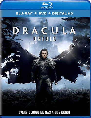 Dracula - Untold (Blu-ray + DVD + Digital HD) (Blu-ray) BLU-RAY Movie