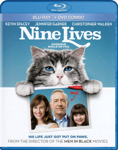 Nine Lives (Blu-ray + DVD Combo) (Blu-ray) (Bilingual) BLU-RAY Movie