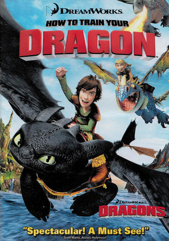 How to Train Your Dragon (Blue Spine) (Bilingual) DVD Movie