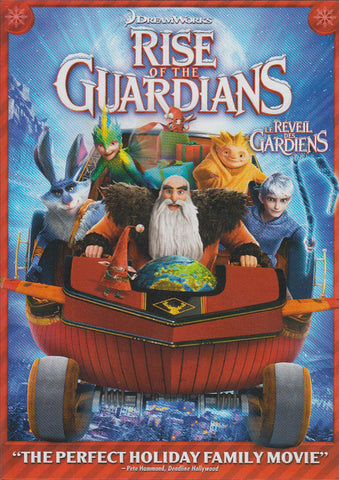 Rise Of The Guardians (Bilingual) (Red boarder and Spine) DVD Movie
