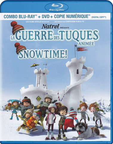 SnowTime (La Guerre Des Tuques) (French Cover) (Blu-ray + DVD + Digital Copy) (Blu-ray) (Bilingual) BLU-RAY Movie