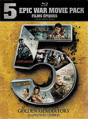 Golden Gladiators: 5 Epic War Movie Pack (Eagle ..... Clash Of Empires)(Boxset)(Blu-ray)(Bilingual)