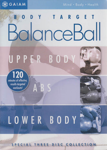 Body Target: Balance Ball (Upper Body / ABS / Lower Body) (Boxset) DVD Movie