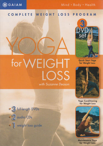 Yoga For Weight Loss (Quick Start Yoga / Yoga Conditioning / Maintenance Yoga) (Boxset) DVD Movie