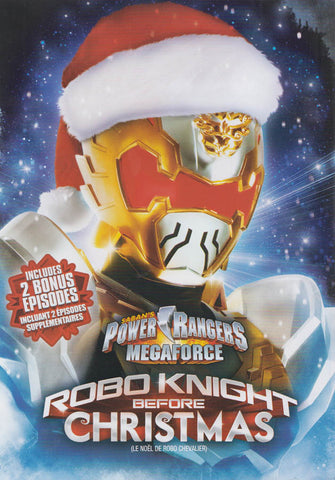 Power Rangers Megaforce - Robo Knight Before Christmas (Bilingual) DVD Movie