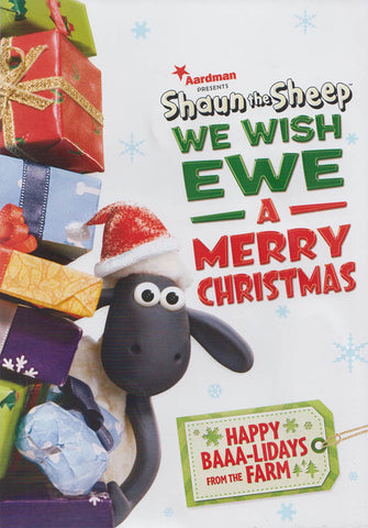 Shaun the Sheep - We Wish Ewe A Merry Christmas DVD Movie