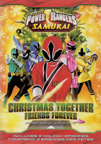 Saban s Power Rangers Samurai - Christmas Together Friends Forever (Bilingual) DVD Movie