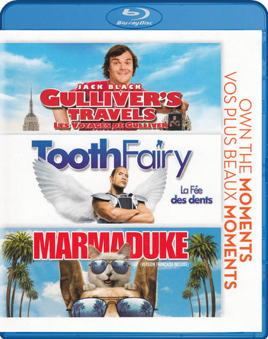 Gulliver's Travels / Tooth Fairy / Marmaduke (Blu-ray) (Bilingual) BLU-RAY Movie