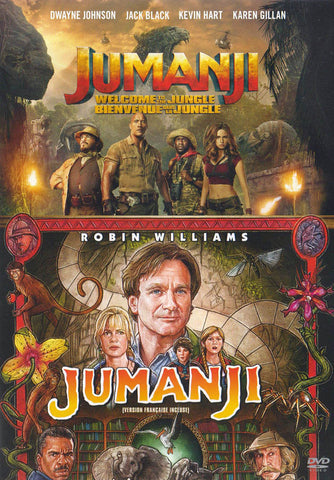 Jumanji (1995) / Jumanji - Welcome to the Jungle (Jumanji Double Feature) (Bilingual) DVD Movie