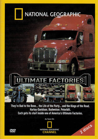 Ultimate Factories (National Geographic) DVD Movie