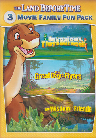 The Land Before Time XI-XIII (Tinysauruses / The Great Day Of The Flyers / The Wisdom Of Friends) DVD Movie