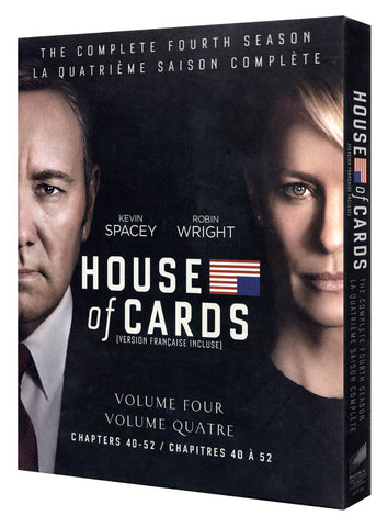 House Of Cards - The Complete Season 4 (Blu-ray) (Boxset) (Bilingual) Blu-Ray Movie