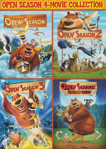 Open Season / Open Season 2 / Open Season 3 / Open Season - Scared Silly (Open Season Collection) DVD Movie