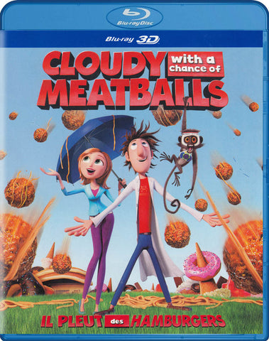 Cloudy with a Chance of Meatballs (Blu-ray 3D) (Blu-ray) (Bilingual) BLU-RAY Movie