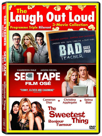 Bad Teacher / Sex Tape / The Sweetest Thing (Bilingual) DVD Movie