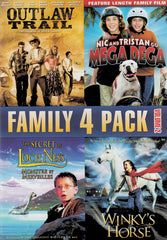 Family 4-Pack, Vol. 2 (Outlaw Trail / Nic and Tristan / The Secret Of Loch Ness / Winky s Horse)