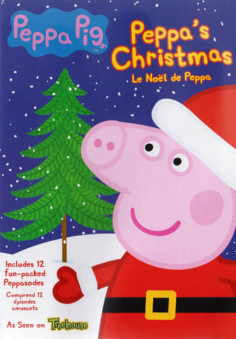 Peppa Pig - Peppa s Christmas (Bilingual) DVD Movie