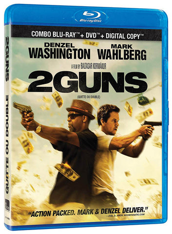 2 Guns (Blu-ray + DVD + Digital Copy) (Blu-ray) (Bilingual) Blu-Ray Movie
