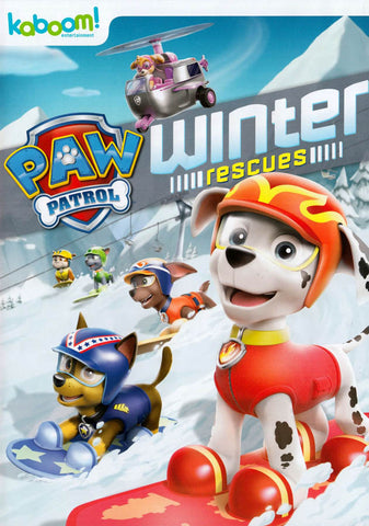 Paw Patrol - Winter Rescues (Kaboom) DVD Movie