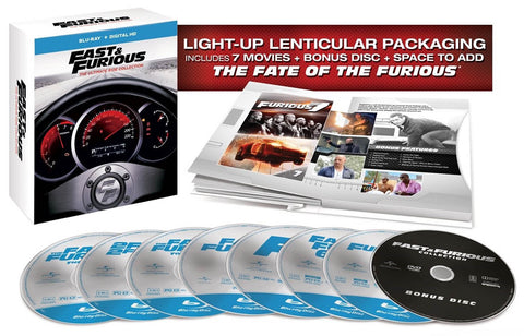 Fast & Furious: The Ultimate Ride Collection 1-7 (Blu-ray) (Boxset) (Bilingual) BLU-RAY Movie