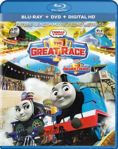 Thomas & Friends - The Great Race (Blu-ray + DVD + Digital HD) (Blu-ray) (Bilingual) BLU-RAY Movie