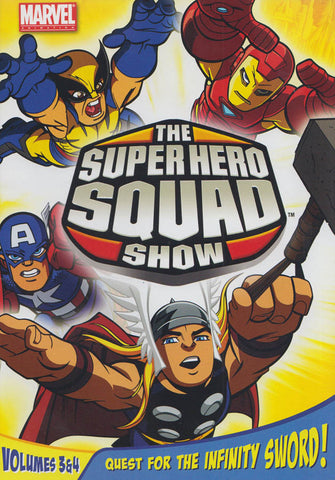 The Super Hero Squad Show - Quest for the Infinity Sword (Vol. 3 & 4) DVD Movie