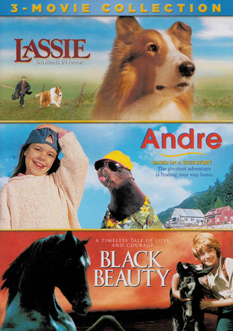 Lassie / Andre / Black Beauty (3-Movie Collection) DVD Movie