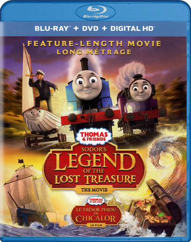 Thomas & Friends - Sodor s Legend of the Lost Treasure (Bilingual) (Blu-ray) BLU-RAY Movie
