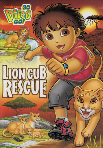 Go Diego Go - Lion Cub Rescue DVD Movie