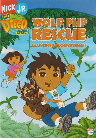 Go Diego Go - Wolf Pup Rescue (Bilingual) DVD Movie