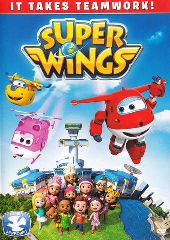 Super Wings - It Takes Teamwork DVD Movie