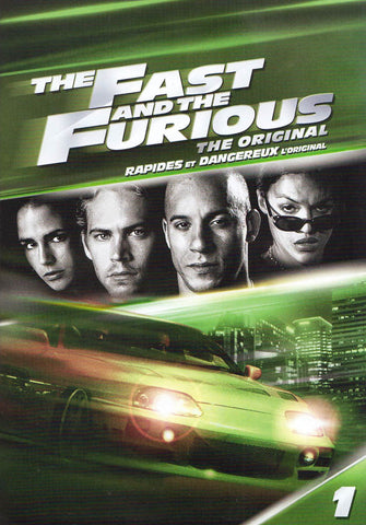 The Fast and The Furious (Bilingual) DVD Movie