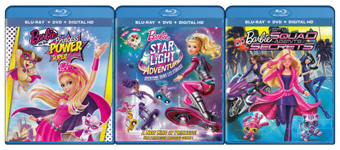 Barbie Collection #2 (Blu-ray / DVD / Digital HD) (Blu-ray) (Boxset) (Bilingual) BLU-RAY Movie