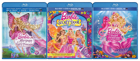 Barbie Collection #3 (Blu-ray / DVD / Digital HD) (Blu-ray) (Boxset) (Bilingual) BLU-RAY Movie