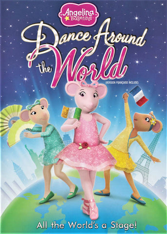 Angelina Ballerina - Dance Around the World (Bilingual) DVD Movie