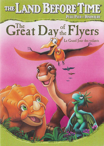 The Land Before Time - The Great Day Of The Flyers (Volume 12) (Green Cover) (Bilingual) DVD Movie