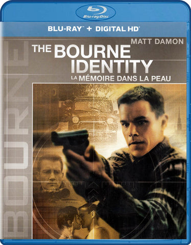 The Bourne Identity (Blu-ray + Digital HD) (Gray Cover) (Blu-ray) (Bilingual) Blu-Ray Movie