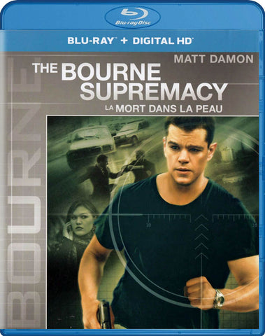 The Bourne Supremacy (Blu-ray + Digital HD) (Gray Cover) (Blu-ray) (Bilingual) BLU-RAY Movie