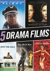 Flight / Benjamin Button / Into The Wild / There Will Be Blood / American Beauty (5 Drama Films)