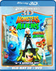 Monsters Vs. Aliens 3D (Blu-ray 3D + DVD) (Blu-ray) (Bilingual) BLU-RAY Movie