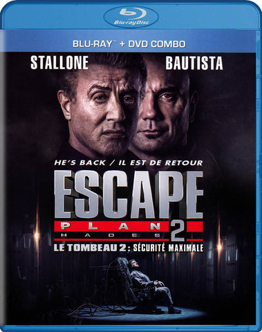 Escape Plan 2 - Hades (Blu-ray + DVD Combo) (Blu-ray) (Bilingual) BLU-RAY Movie