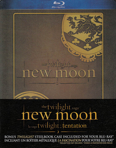 The Twilight Saga : New Moon Steelbook + BonusSteelbook Case (Blu-ray) (Bilingual) (Boxset) Blu-Ray Movie